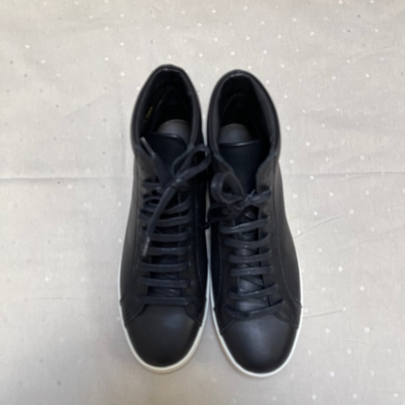 FREDA SALVADOR Sal Women's Lace Up High Top Leather Sneakers Black Size 8 NWOT - Picture 4 of 8